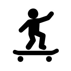 Skateboarding Icon