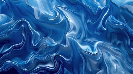 Fototapeta premium Abstract blue light swirl texture background design