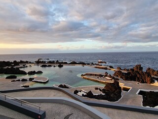 Natural pools in Madeira, Natural pools on Porto Moniz. 