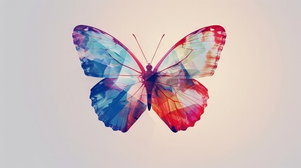 Butterfly background design