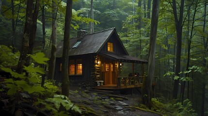 Secluded Forest Cabin Perfect for a Peaceful Retreat