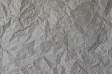 High-resolution texture of a crumpled sheet of paper
