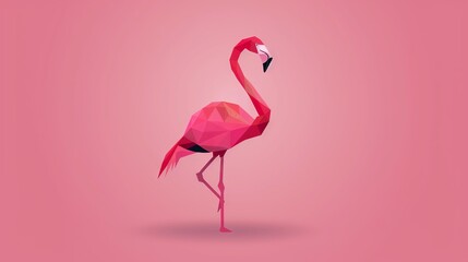 Fototapeta premium Flamingo wallpaper