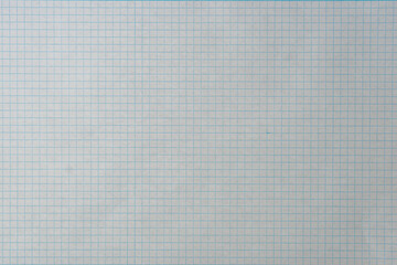 High-resolution texture of a checkered sheet of paper