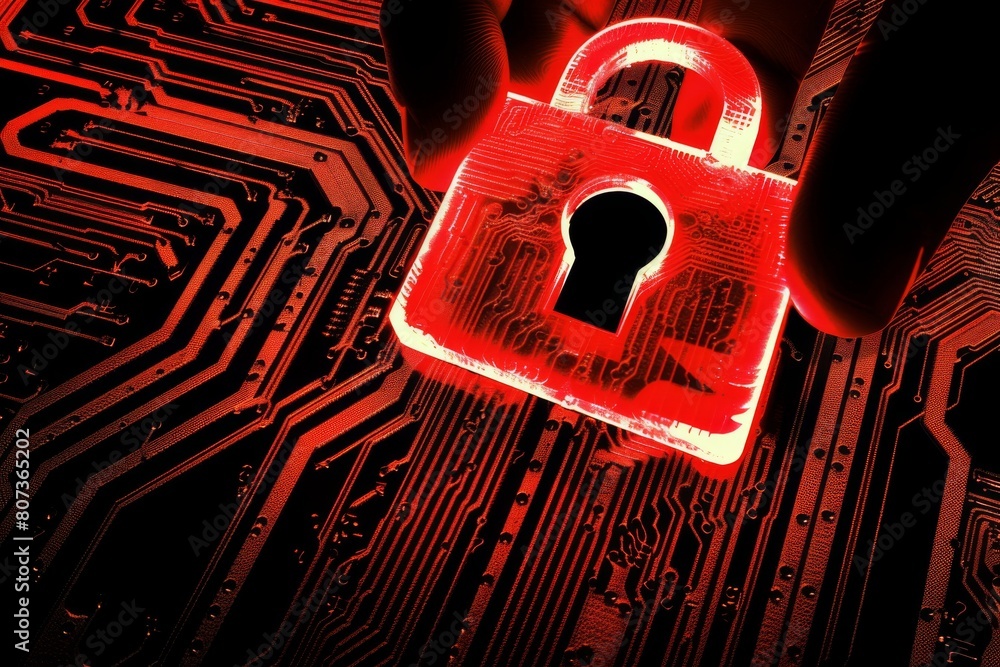 Poster networking solutions and network locks integrate secure protection, digital barriers prevent risks, 