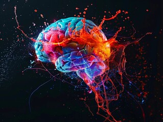 Impressionistic Visualization of Brain-Computer Interface for Visual Enhancement