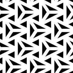 Triangles pattern. Polygons ornament. Geometrical backdrop. Triangular shapes wallpaper. Geometric figures background. Digital paper, textile print, abstract. Seamless vector