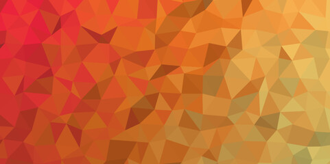 Abstract Isometric Triangle Low Poly Fractal Design Gradient Mosaic Textured Background. For Interior design & Backdrop, Websites, Presentations, Brochures, Luxury/Premium Packaging