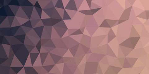 Obraz premium Abstract Isometric Triangle Low Poly Fractal Design Gradient Mosaic Textured Background. For Interior design & Backdrop, Websites, Presentations, Brochures, Luxury/Premium Packaging