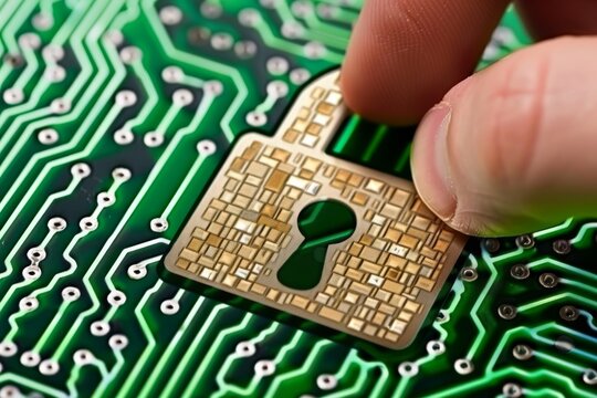 Holographic display, digital lock, and key integration on a secure platform app prevent cyber attacks; security archive logs algorithms and analytics.