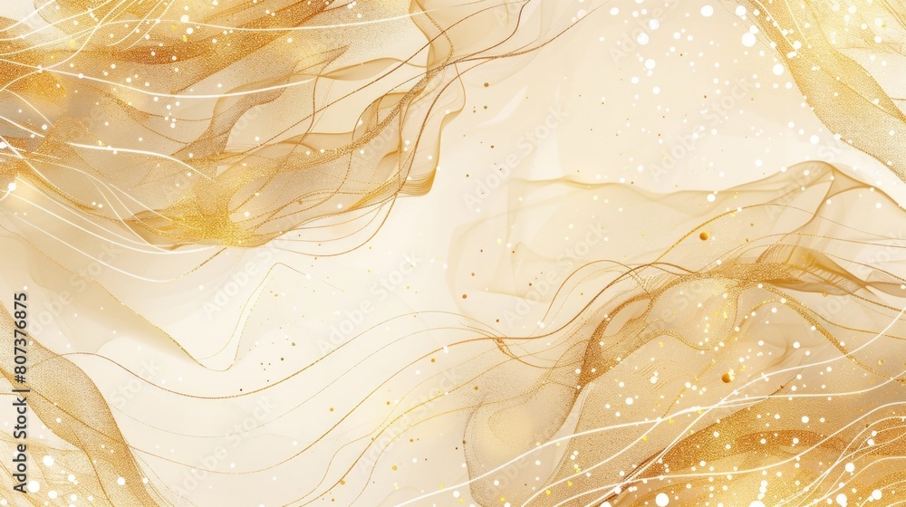 Poster close up of a gold and white background. suitable for various design projects