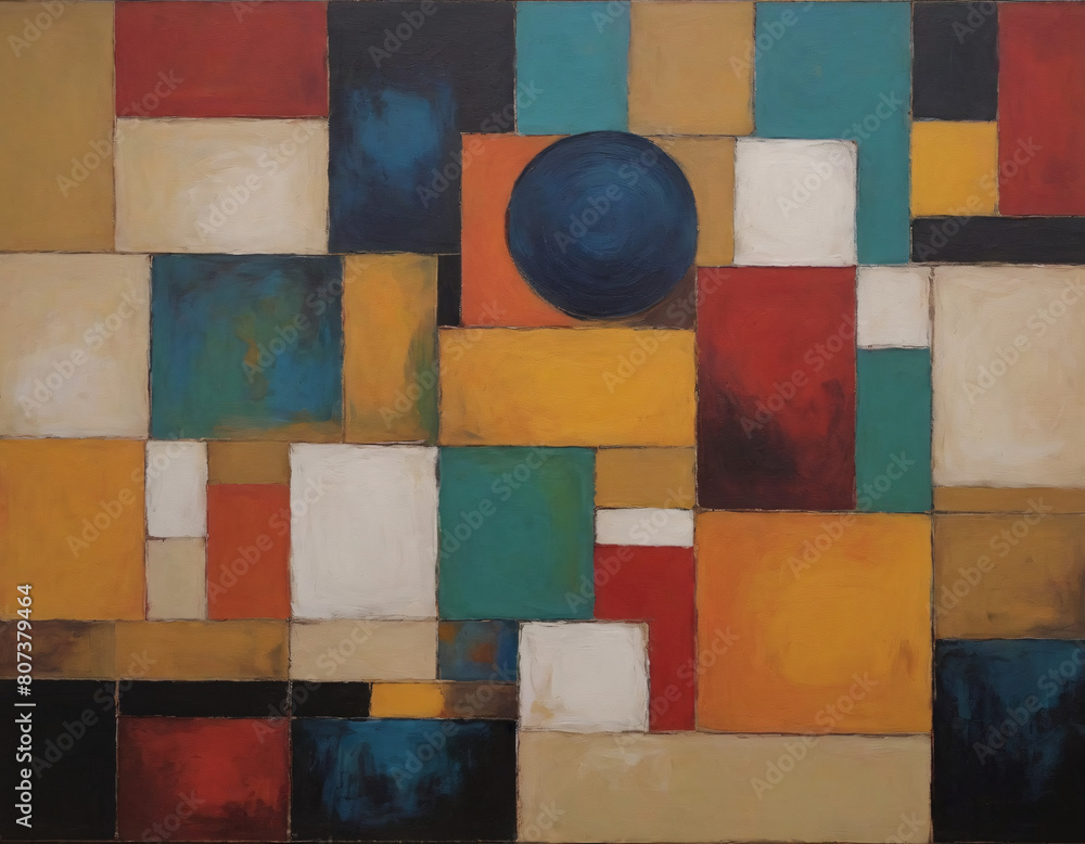 Poster abstract pattern art painting creative colorful unique backgrounds image design