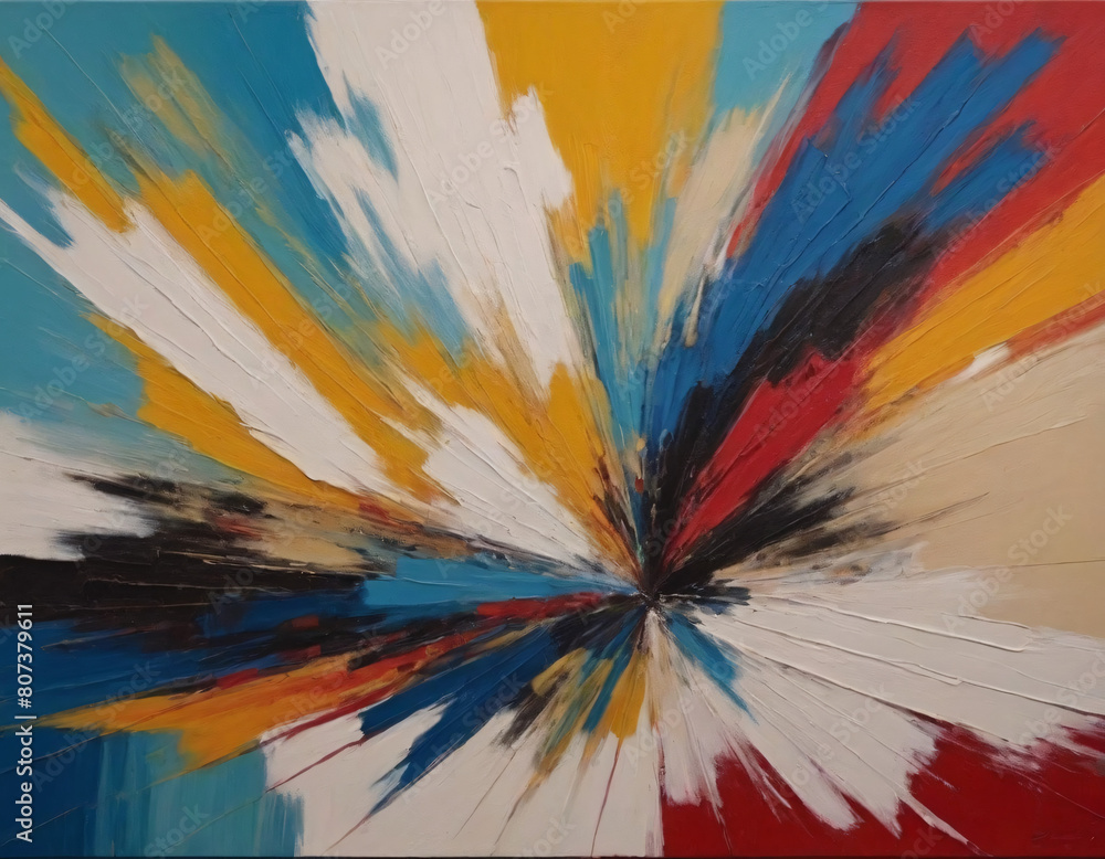 Poster abstract pattern art painting creative colorful unique backgrounds image design
