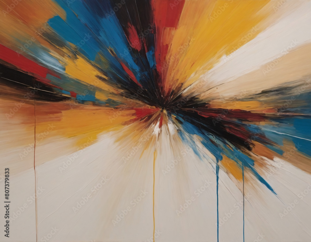 Poster abstract pattern art painting creative colorful unique backgrounds image design