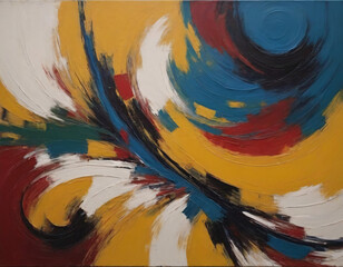 Obraz premium Abstract pattern art painting creative colorful unique backgrounds image design