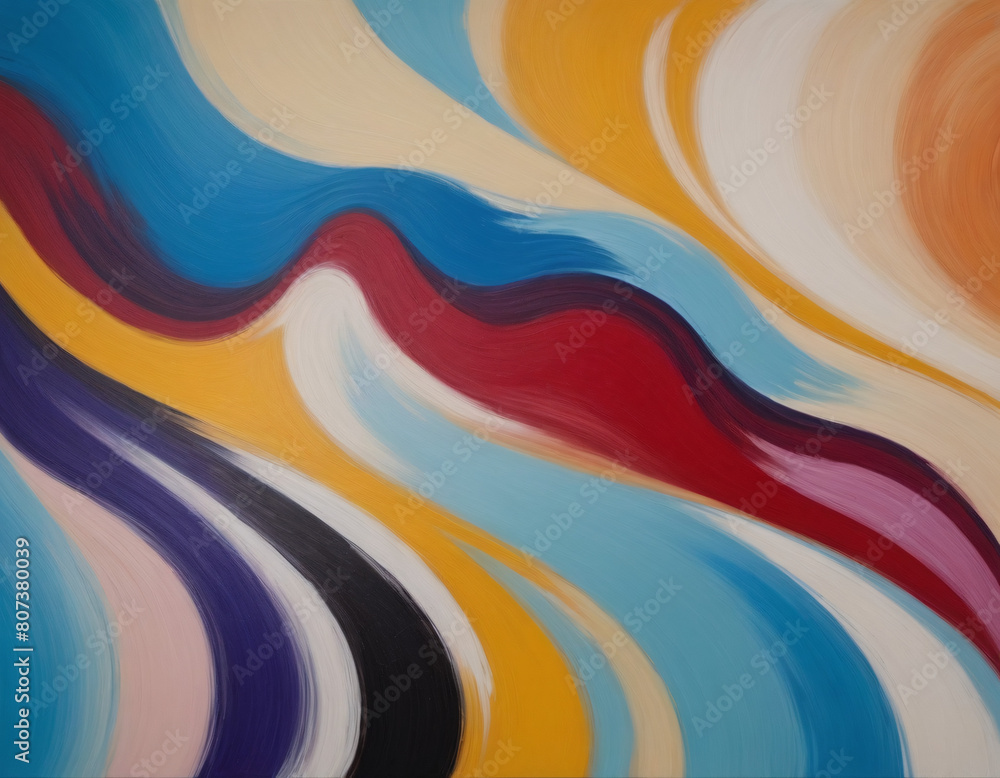 Poster abstract pattern art painting creative colorful unique backgrounds image design