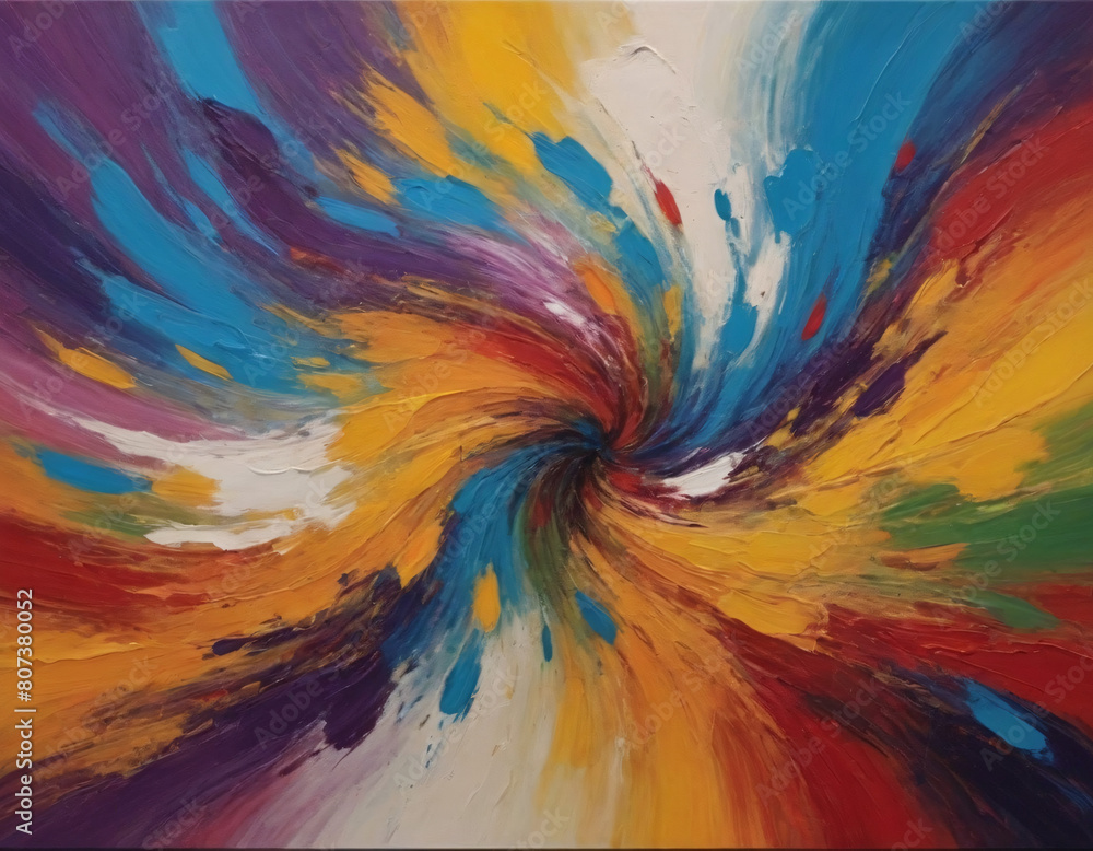 Poster abstract pattern art painting creative colorful unique backgrounds image design