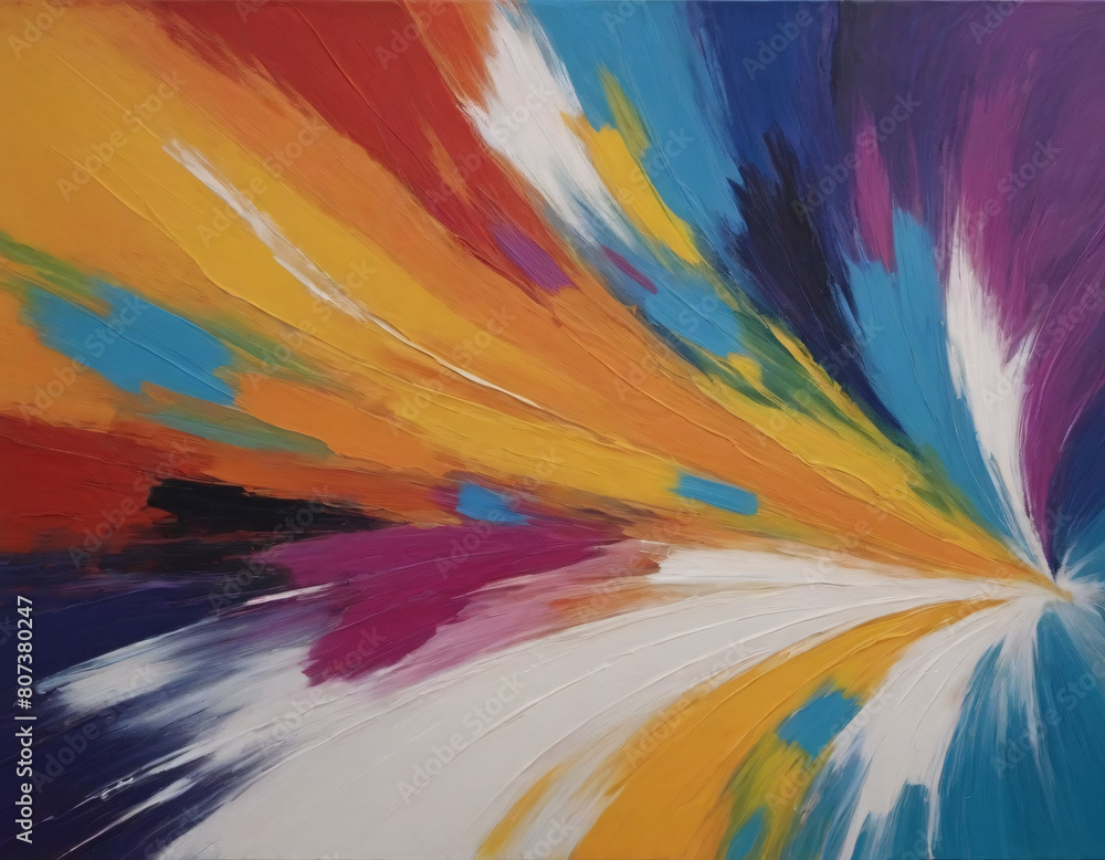 Poster abstract pattern art painting creative colorful unique backgrounds image design