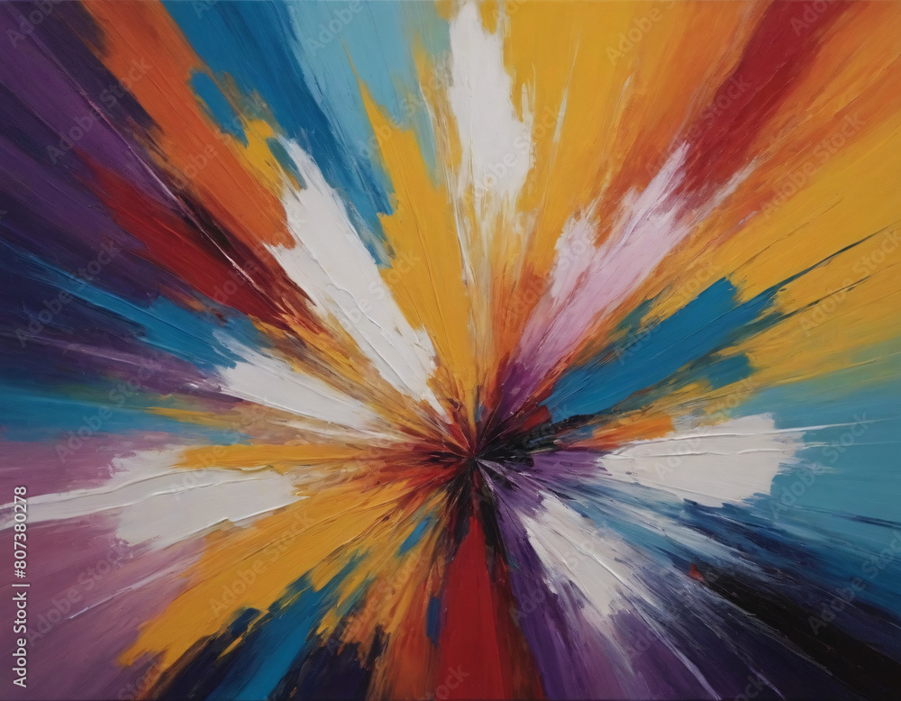 Poster abstract pattern art painting creative colorful unique backgrounds image design