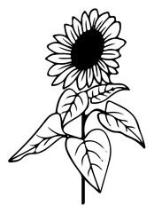 Flower Bouquet Svg, Flower svg, Bouquet svg, wildflowers svg, wildflowers, wedding svg, minimalist bouquet svg, cut files for Cricut, Silhouette