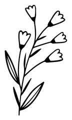 Flower Bouquet Svg, Flower svg, Bouquet svg, wildflowers svg, wildflowers, wedding svg, minimalist bouquet svg, cut files for Cricut, Silhouette