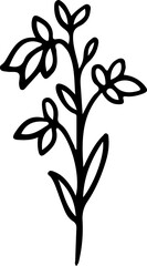 Flower Bouquet Svg, Flower svg, Bouquet svg, wildflowers svg, wildflowers, wedding svg, minimalist bouquet svg, cut files for Cricut, Silhouette