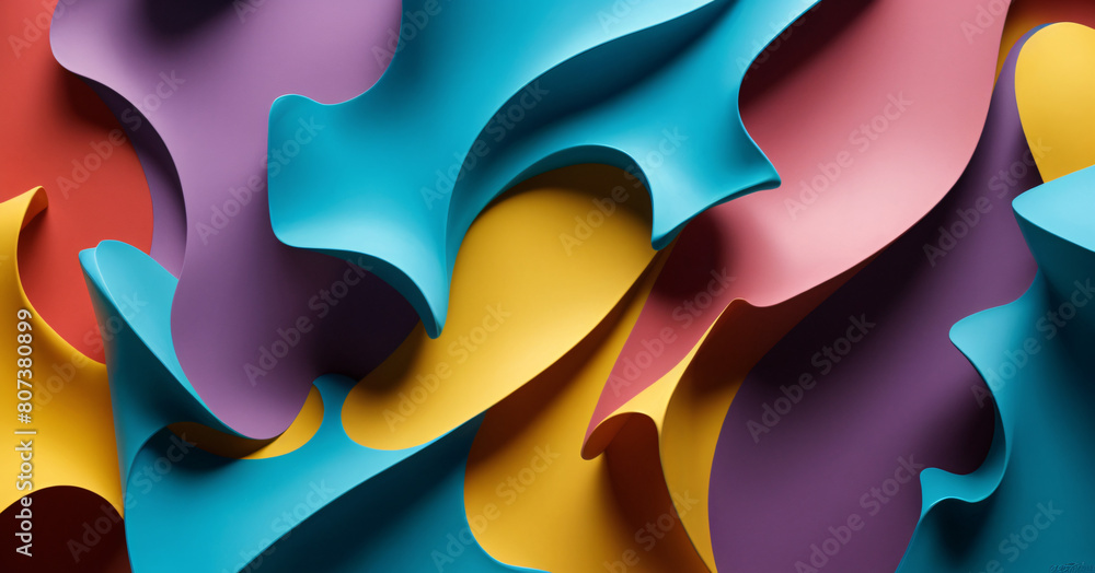 Poster abstract pattern art painting creative colorful unique backgrounds image design