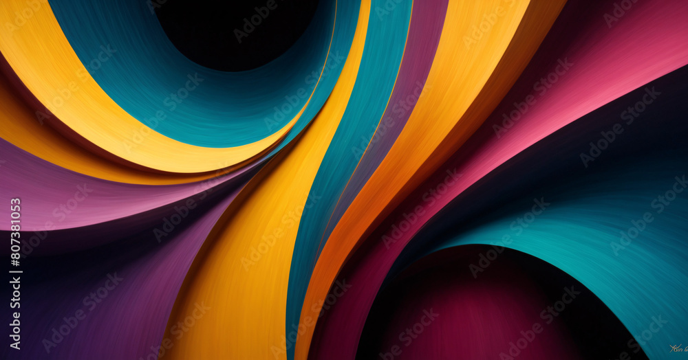 Poster abstract pattern art painting creative colorful unique backgrounds image design