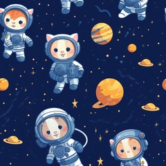 Kittens in Spacesuit Sequence