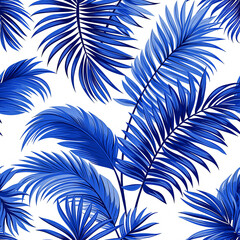 Abstract art tropical leaves background. Wallpaper design with art texture from palm leaves, Jungle leaves, exotic botanical floral pattern