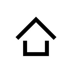 Obraz premium House icon isolated on white background 
