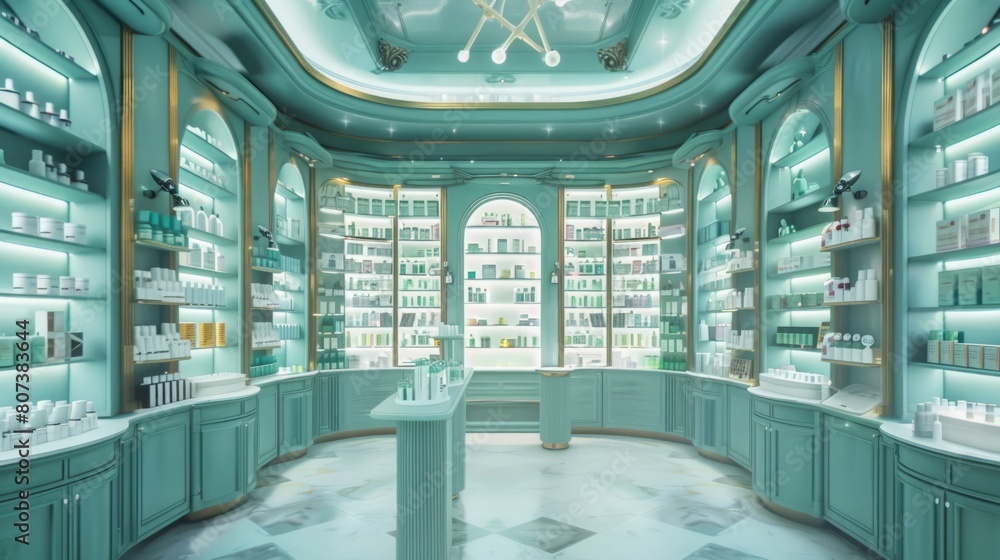 Poster a room packed with numerous shelves filled with countless bottles of various shapes and sizes.