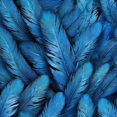 feathers seamless pattern