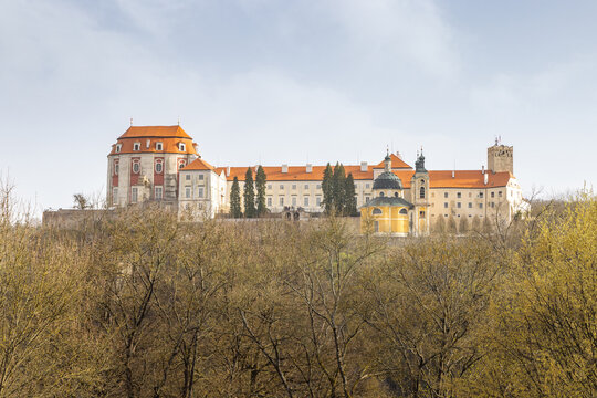 Vranov nad Dyji Castle in Znojmo region in South Moravia, Czech Republic, Europe.