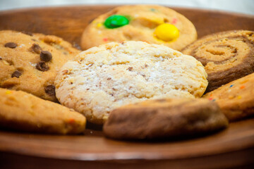 delicious sweet cookies baked like grandma's