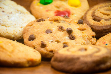 delicious sweet cookies baked like grandma's