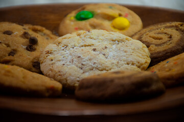 delicious sweet cookies baked like grandma's