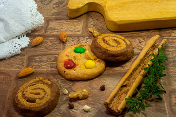 delicious sweet cookies baked like grandma's