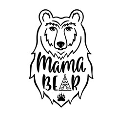 Mama Bear Mothers Day Shirt for Gifts Moms Graphic Tees with Sayings Women Tshirts Tops life mama bear mothers day shirt, gifts moms graphic tees, sayings women's t-shirts