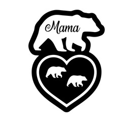 Mama Bear Mothers Day Shirt for Gifts Moms Graphic Tees with Sayings Women Tshirts Tops life mama bear mothers day shirt, gifts moms graphic tees, sayings women's t-shirts