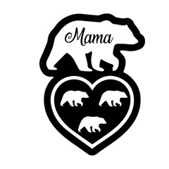 Mama Bear Mothers Day Shirt for Gifts Moms Graphic Tees with Sayings Women Tshirts Tops life mama bear mothers day shirt, gifts moms graphic tees, sayings women's t-shirts