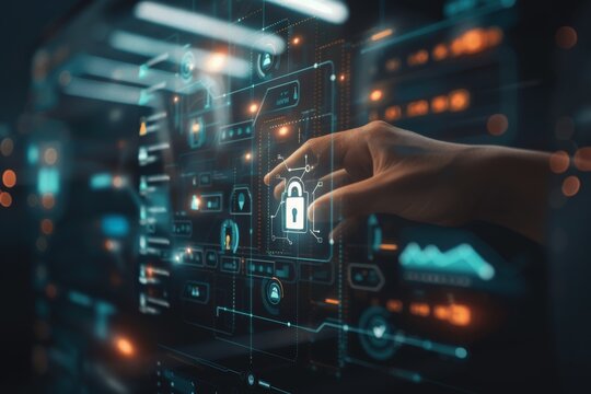 Traceroute helps secure cloud data transactions, reinforced by network traffic controls, privacy settings, and robust padlock security mechanisms.