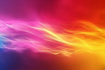 A colorful, abstract background with a purple and yellow line