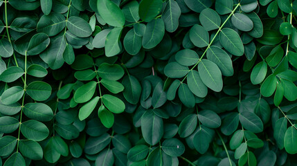 Folhas verdes macro - wallpaper HD