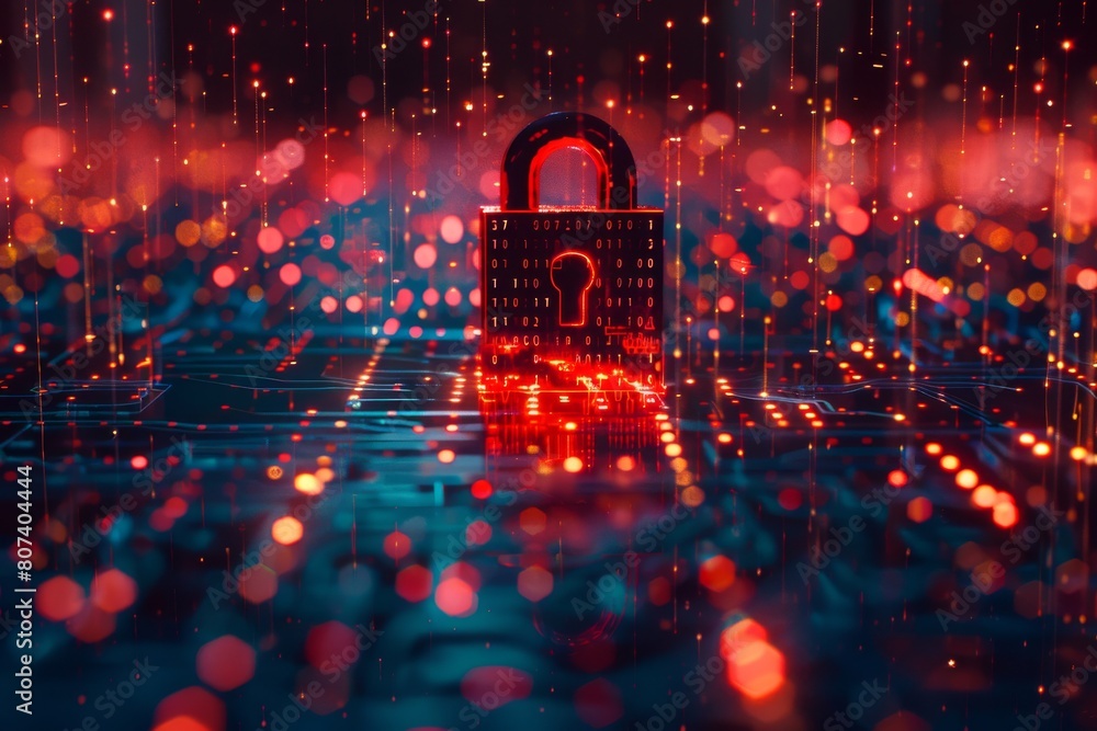 Poster biometric data and otp enhance secure cloud communications against cybercrime.