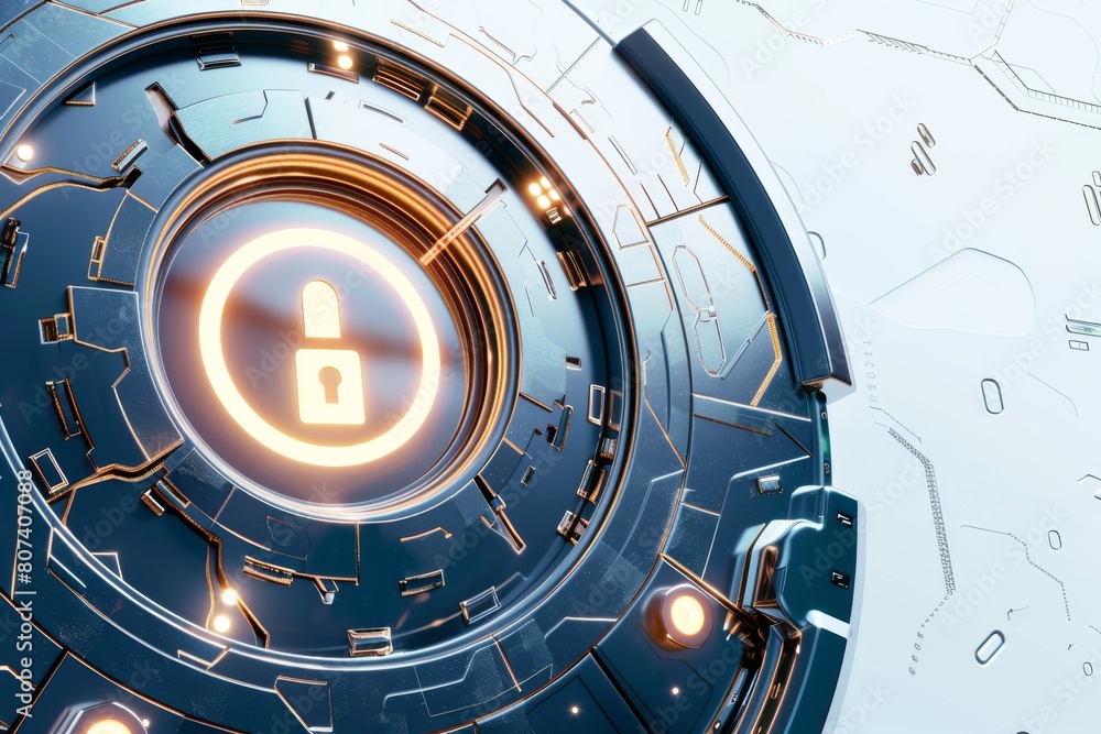 Poster data protection for enterprise networks achieved through secure firewall, encryption, and antivirus 