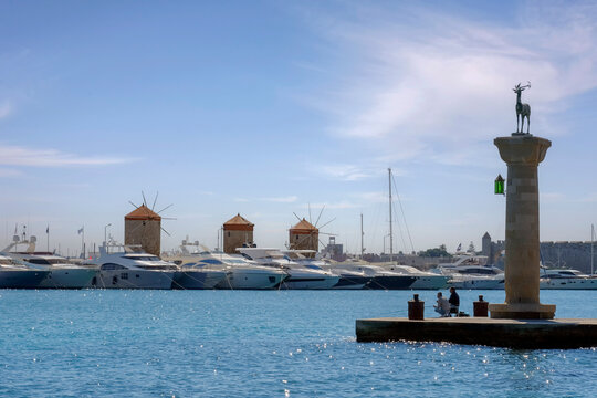 Mandraki Hafen, Rhodos