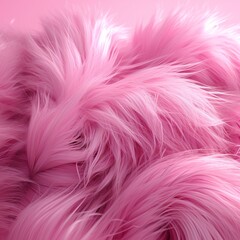 Obraz premium Soft and fluffy pink feathers