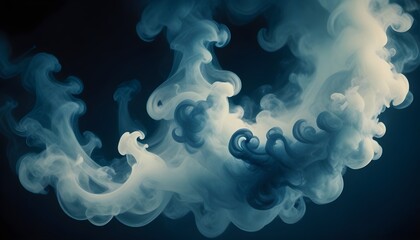 Clear Plain Shiny Warm Soft Vintage Bokeh Cloudy Wave Like Geometric Blue Background or Texture