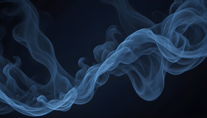 Obraz premium Clear Plain Shiny Warm Soft Vintage Bokeh Cloudy Wave Like Geometric Blue Background or Texture